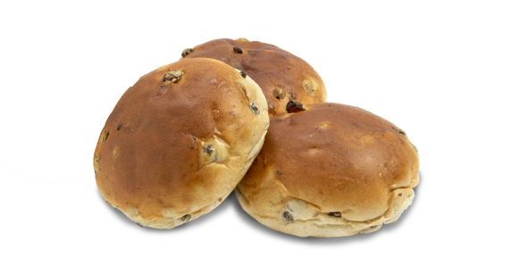 Afbeelding van KRENTENBOLLETJES ZAK 6ST.