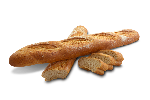 Afbeelding van BRUIN STOKBROOD GESNEDEN